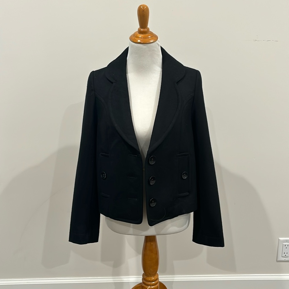 Anthropologie Tulle wool Peacoat S NW/OT